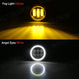 LED Angel Eye Fog Light for Ford Focus Fiesta