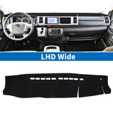 Premium Plush Dashboard Mat for Toyota Hiace 200 Series Dashboard Mat CATUSIKI LHD Wide