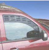 Window Louvre Vent Panels for Chevy Silverado 2014-2018
