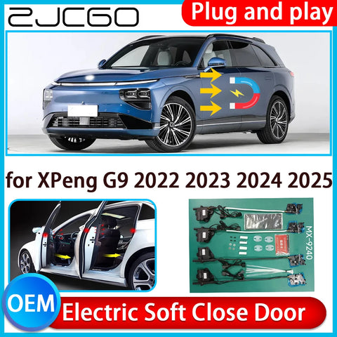 Electric Soft Close Door Kit for XPeng G9 2022–2025 Car Interior Accessory ZJCGO Default Title