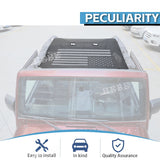 PVC Top Sunshade Cover for Jeep Wrangler JK 07-17 Car Interior Accessory HEBE