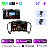 9-Inch Android Head Unit with Wireless CarPlay for Nissan Juke