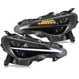 Dual Beam LED Headlights for Toyota 86 GT86 2012-21 Car Interior Accessory Vland LHD GERMANY