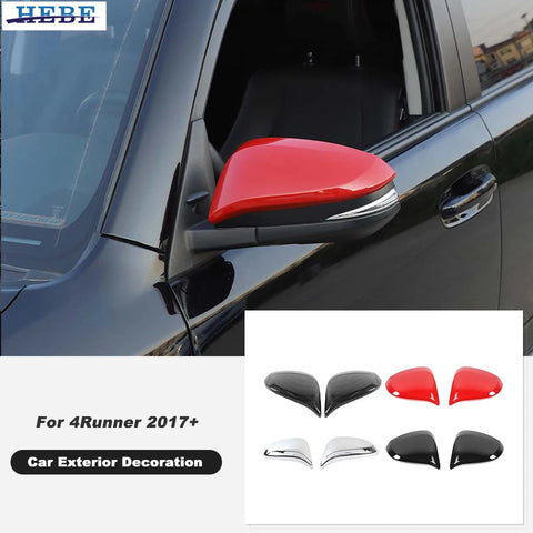 ABS Reversing Mirror Case Cover for 4Runner 2010-2023 Car Interior Accessory HEBE