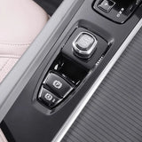 Central Control Gear Button Sticker for Volvo Car Interior Accessory LINGLUYANG
