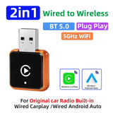 Wireless CarPlay Android Auto Adapter Dongle