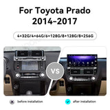12.3" Android 13 Multimedia Head Unit for Land Cruiser Prado 2014–2017 Android Head Unit Aotsr