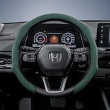 Suede Snap-On Steering Wheel Cover for Honda Civic