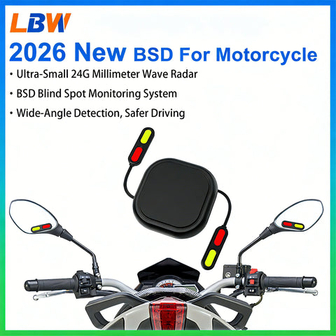 24GHz Radar Detector for Universal Motorcycle Car Interior Accessory OEM