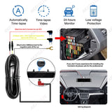 11.26" 4CH 1080P Mirror Dash Cam Universal