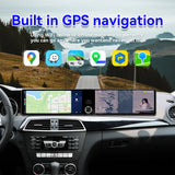 24.6" Dual Screen Android Head Unit for Mercedes Benz C 2011–2014
