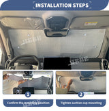 Window Glass Sunshade Visors for Chery Jetour T2 Car Interior Accessory HEBE
