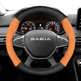 Carbon Fiber Steering Wheel Cover for Dacia Models