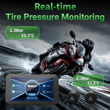 GPS Navigation Screen 5in HD Universal Motorcycle Android Head Unit Aoocci