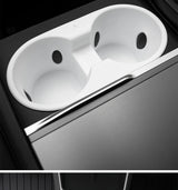 For Tesla Model 3 Highlander Juniper Silicone Cup Holder Insert Mat Center Console Anti Slip Water Cup Pad Car Interior Acces