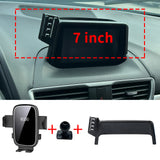 Smart Wireless Charging Phone Mount for Mazda 3 2017–2018