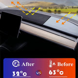 Dashboard Protector Cover for Tesla Model Y LED Ambient Light TEKSY