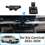 Adjustable Navigation GPS Phone Holder for Kia Carnival 2021–2024 Car Phone Holder CATUSIKI