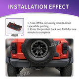 Taillight Decoration Cover For Ford Bronco Raptor 2021 Car Interior Accessory HEBE