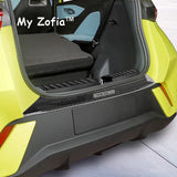 For BYD Dolphin Mini Seagull 2024 2025 2026 Car Rear Guard Plate Trunk Protective ABS Carbon Fiber Cover Interior Accessories