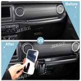 Armrest Phone Holder for Jeep Wrangler JL Car Interior Accessory HEBE