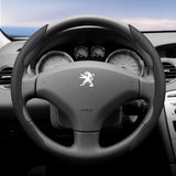 Steering Wheel Cover Breathable Leather Peugeot 3008
