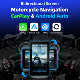 5.0" Wireless CarPlay GPS Motorcycle Dashboard Screen Car Interior Accessory EKIY