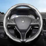 Carbon Fiber Snap-On Wheel Cover for Maserati