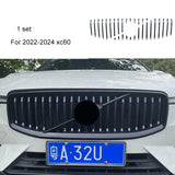 Black Samurai Bumper Trim for Volvo XC60 2022-2024 Car Interior Accessory LINGLUYANG 1 set 2022-2024 xc60