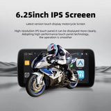 6.25" GPS Navigation Screen for Universal Motorcycles Android Head Unit EKIY