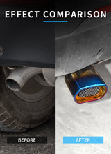 Exhaust Tip 304 Stainless Steel for Smart Fortwo 2015-2020 Car Interior Accessory OEM