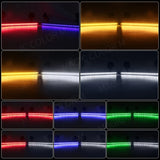 Universal Emergency Strobe Light Bar 96 LED 12V-24V Car Interior Accessory MAGIC COLORM