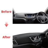 Custom Fit Dashboard Cover Mat for Hyundai Tucson 2015–2018 Dashboard Mat CATUSIKI