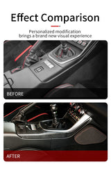 Carbon Fiber Console Panel Trim for Toyota GR86 Car Interior Accessory GMUNI