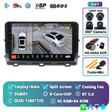 9-Inch QLED Android Head Unit for Kia Ceed 3 2018–2022