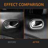 Door Handle Cover Stainless Steel for Smart Fortwo 453 Car Interior Accessory GMUNI
