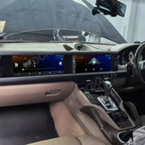 24.6" Dual Screen Android 13 Head Unit for Porsche Panamera Android Head Unit Aotsr