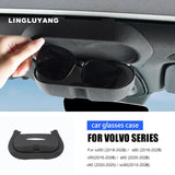 Roof Sunglasses Glasses Holder for Volvo XC60 S90 Car Interior Accessory LINGLUYANG XC90 Black