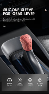 Car Silicone Gear Shift Knob Cover For Corolla / Camry / Avalon Anti-Slip Lever Shifter Boot Interior Premium Tuning Accessor
