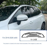 Black Fog Light Sticker Body Trim for Volvo XC60 18-26 Car Interior Accessory LINGLUYANG For 2018-2026 xc60