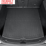 Floor Mats & Cargo Liner for New Tesla Model Y Juniper 2025+ TPE All Weather Floor Mat Cargo Liner Car Interior Accessory OEM
