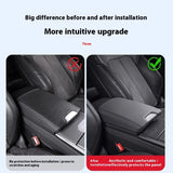 For Audi A6L A4L A5 Q5L A7L Car Central Armrest Box Pad Protection Cover Interior Decoration Accessories Car Interior Accesso