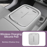For Leapmotor B10 Wireless Charging Pad Central Console Silicone Anti-Slip Protector Mat Car Interior Accessory