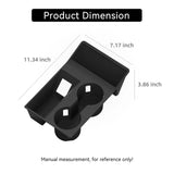Lincoln Nautilus 2026 Cup Holder Accessory With Silicone Anti-Dirt Pad Phone Charging And Anti-Slip Cover Car Interior Access
