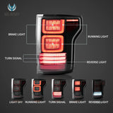 LED Tail Lights with Sequential Signal for Ford F150 Car Interior Accessory VLAND