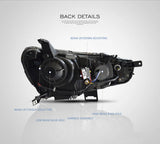 Projector Headlights with Angle Eyes for Lancer Evo X
