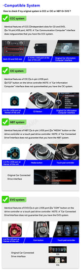 Android 14 Multimedia Navigation for BMW X1 F48 2009–2016