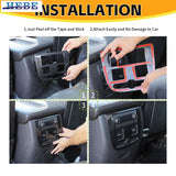 Rear Center Panel Trim for Chevy GMC 2007-13 SUV Car Interior Accessory HEBE