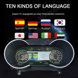 12.3-inch Digital Instrument Cluster for Audi TT 8J Android Head Unit Aotsr