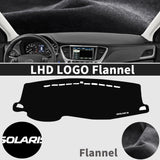 Dashboard Cover Sunshade Protector for Hyundai Accent 2017-2021